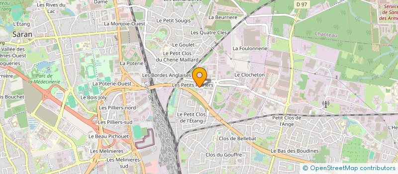 localisation de l'entreprise MONSIEUR RAOUF BOUKEZOUHA à SARAN