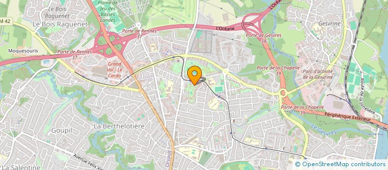 localisation de l'entreprise MONSIEUR RAOUF BOUSLAHI à NANTES
