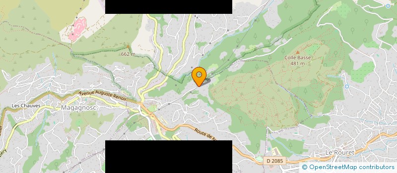 localisation de l'entreprise MONSIEUR RAOUF DHIB à CHATEAUNEUF-GRASSE