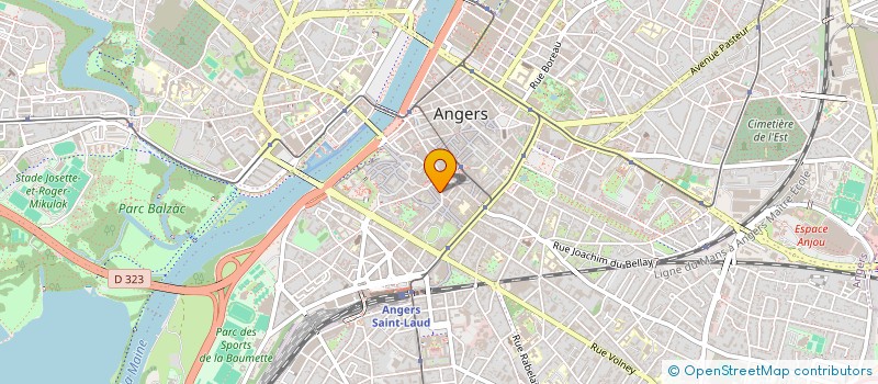 localisation de l'entreprise MONSIEUR RAOUF HABAIB à ANGERS