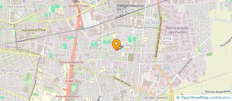 localisation de l'entreprise MONSIEUR RAOUF HAMDI  VILLEURBANNE