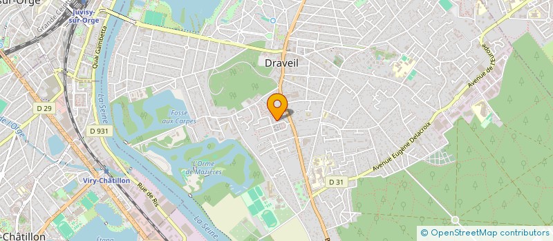 localisation de l'entreprise MONSIEUR RAOUF HANCHI à DRAVEIL