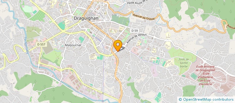 localisation de l'entreprise MONSIEUR RAOUF MEZRIGUI  DRAGUIGNAN