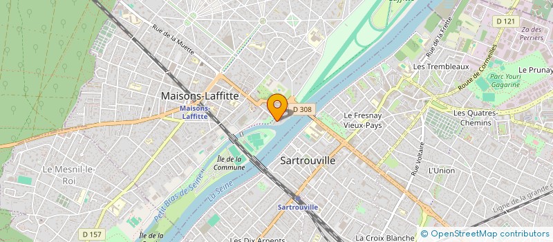 localisation de l'entreprise MONSIEUR RAOUF MORSY à MAISONS-LAFFITTE