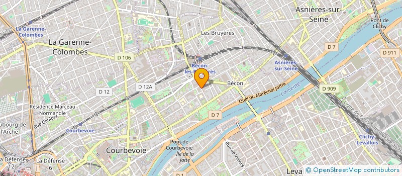 localisation de l'entreprise MONSIEUR RAOUF RAHIMI à COURBEVOIE