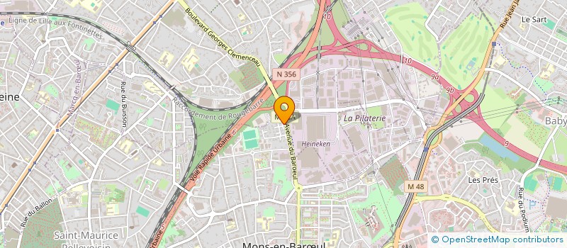 localisation de l'entreprise MONSIEUR RAOUF REDJIMI  MONS-EN-BARUL