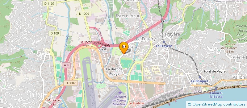 localisation de l'entreprise MONSIEUR RAOUF REZGUI à CANNES