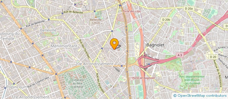 localisation de l'entreprise MONSIEUR RAOUF SAHEBDIN  PARIS