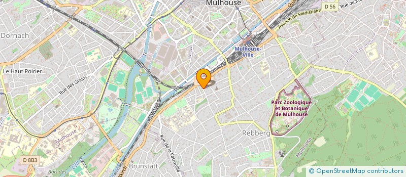 localisation de l'entreprise MONSIEUR RAOUF YASSA  MULHOUSE