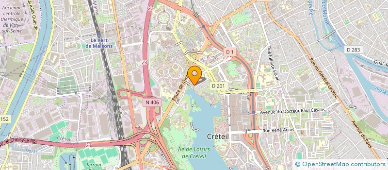 localisation de l'entreprise MONSIEUR RAOUI BEJI  CRETEIL