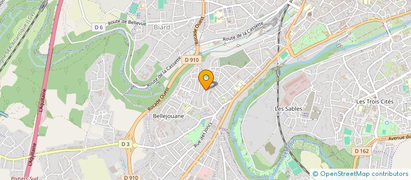 localisation de l'entreprise MONSIEUR RAOUL ATSIN AGOUSSI NCHO  ROUBAIX