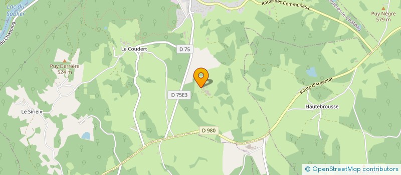 localisation de l'entreprise MONSIEUR RAOUL BEIX  SERVIERES-LE-CHATEAU