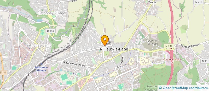 localisation de l'entreprise MONSIEUR RAOUL BOUHADANA à RILLIEUX-LA-PAPE