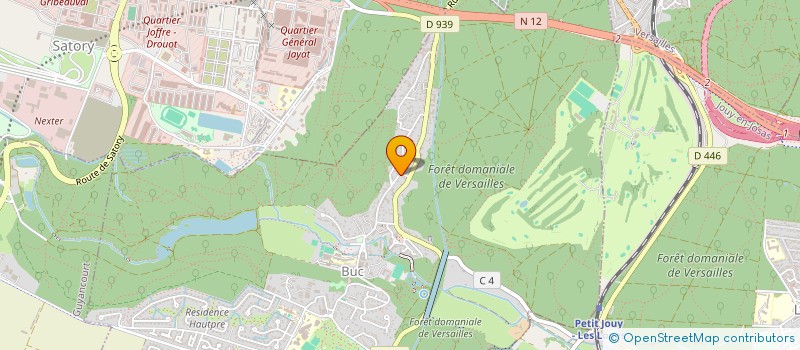 localisation de l'entreprise MONSIEUR RAOUL CARROY  BUC