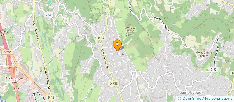 localisation de l'entreprise MONSIEUR RAOUL CHETIVAUX  SAINT-DIDIER-AU-MONT-D'OR