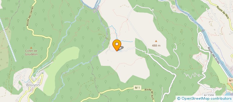 localisation de l'entreprise MONSIEUR RAOUL CHIERA  LE BROC