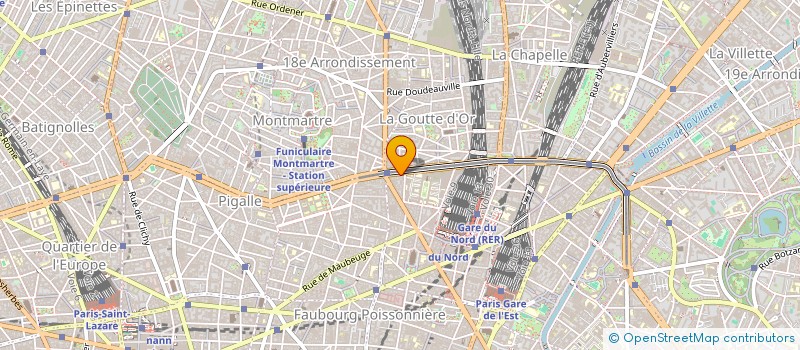 localisation de l'entreprise MONSIEUR RAOUL CROONENBERGHS  PARIS