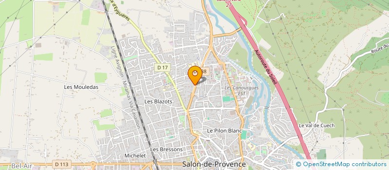 localisation de l'entreprise MONSIEUR RAOUL DE BROSSES  LESCAR