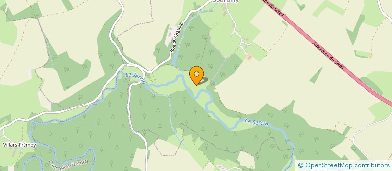 localisation de l'entreprise MONSIEUR RAOUL DE CREPY  VIC-DE-CHASSENAY