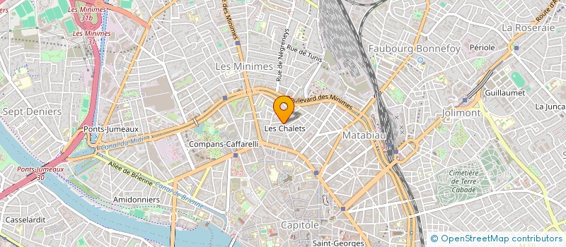 localisation de l'entreprise MONSIEUR RAOUL DELPECH à TOULOUSE