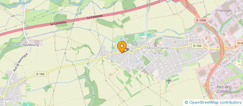 localisation de l'entreprise MONSIEUR RAOUL DEMIR  MORSCHWILLER-LE-BAS