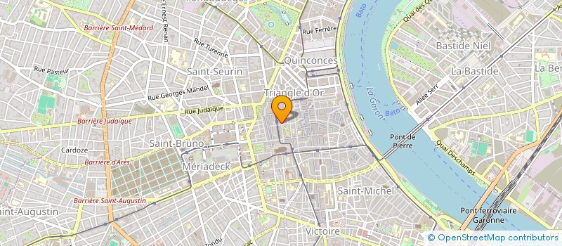 localisation de l'entreprise MONSIEUR RAOUL DORIZON  BORDEAUX