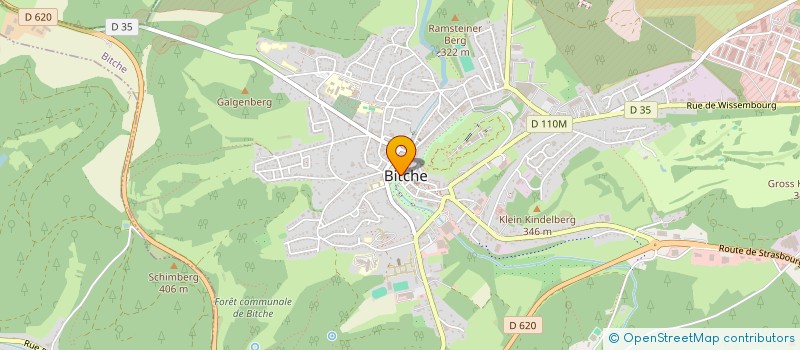 localisation de l'entreprise MONSIEUR RAOUL DOSCH à BITCHE