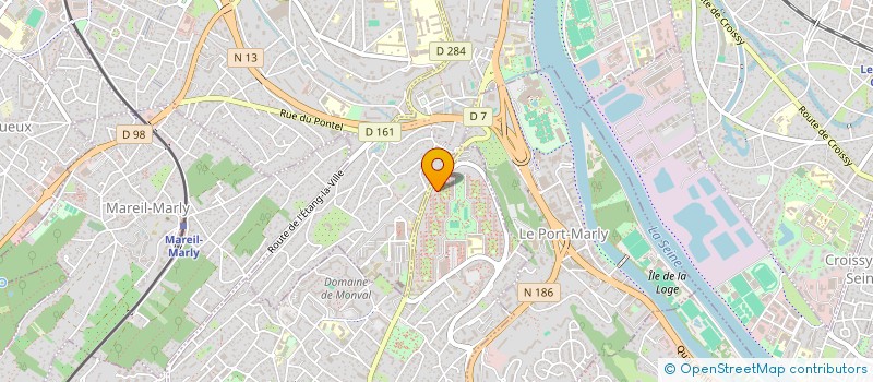 localisation de l'entreprise MONSIEUR RAOUL FRAGUEIRO  MARLY-LE-ROI