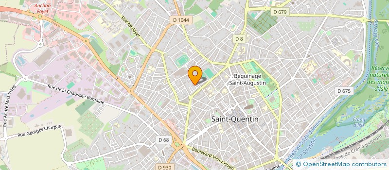 localisation de l'entreprise MONSIEUR RAOUL GARCIA à SAINT-QUENTIN