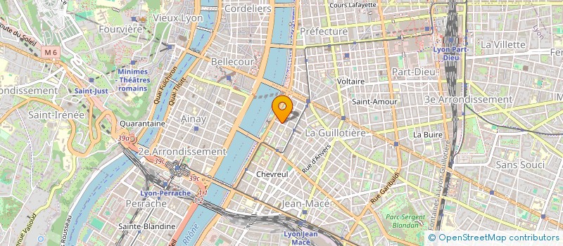 localisation de l'entreprise MONSIEUR RAOUL GRIOT  LYON