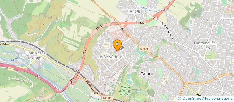 localisation de l'entreprise MONSIEUR RAOUL JEAN MARET à TALANT