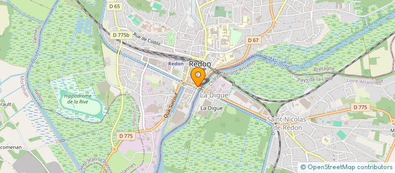 localisation de l'entreprise MONSIEUR RAOUL JIMENEZ  REDON