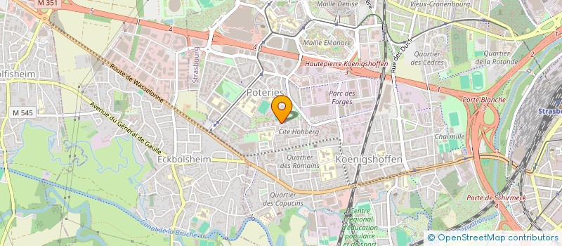 localisation de l'entreprise MONSIEUR RAOUL KANKAM à STRASBOURG