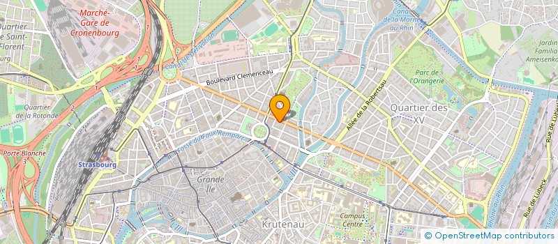 localisation de l'entreprise MONSIEUR RAOUL LOEB à STRASBOURG