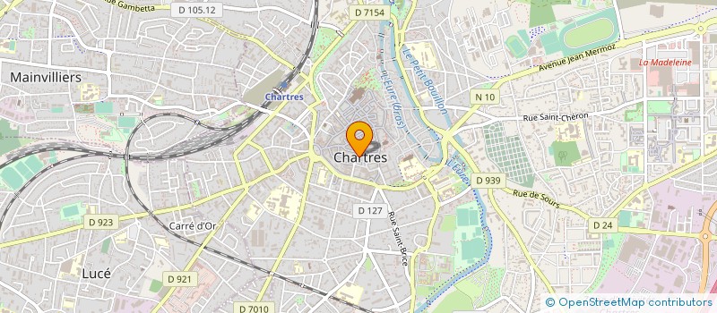 localisation de l'entreprise MONSIEUR RAOUL MAYEUR à CHARTRES