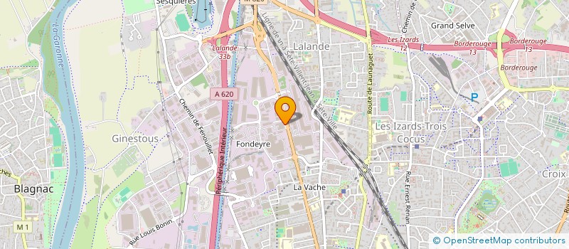 localisation de l'entreprise MONSIEUR RAOUL MEILLAN à TOULOUSE