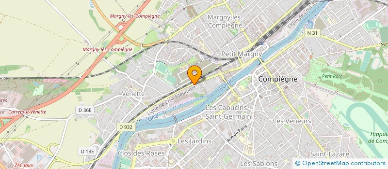 localisation de l'entreprise MONSIEUR RAOUL MONNIER  VENETTE