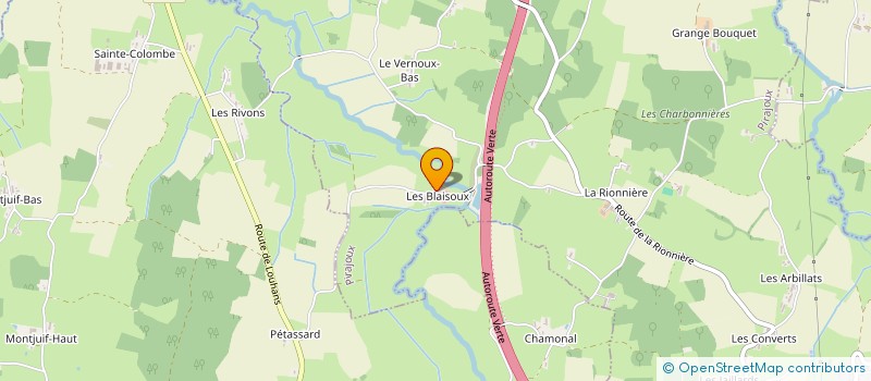 localisation de l'entreprise MONSIEUR RAOUL MONTERRAT à SALAVRE