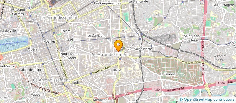 localisation de l'entreprise MONSIEUR RAOUL N'DIAYE à MARSEILLE