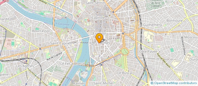 localisation de l'entreprise MONSIEUR RAOUL NABET à TOULOUSE