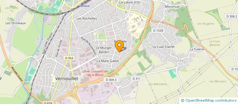 localisation de l'entreprise MONSIEUR RAOUL NIANGBA à DREUX