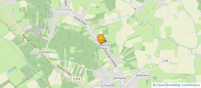 localisation de l'entreprise MONSIEUR RAOUL NJEKAM  OUROUX-SUR-SAONE