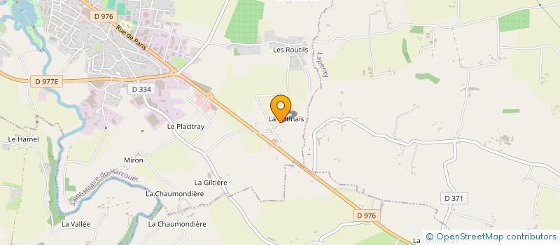 localisation de l'entreprise MONSIEUR RAOUL OLIVIER  SAINT-HILAIRE-DU-HARCOUET