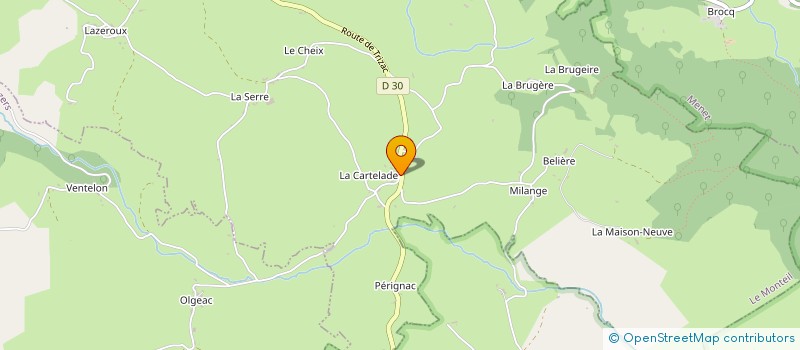 localisation de l'entreprise MONSIEUR RAOUL RAYNAL à LE MONTEIL