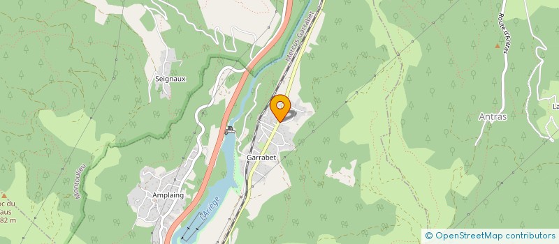 localisation de l'entreprise MONSIEUR RAOUL RIBEIRO à MERCUS-GARRABET