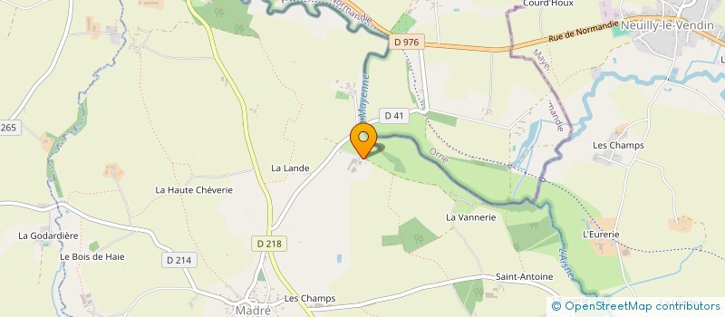 localisation de l'entreprise MONSIEUR RAOUL RINGNET à MADRE