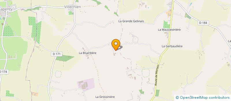 localisation de l'entreprise MONSIEUR RAOUL ROBLIN à MORTAIN-BOCAGE