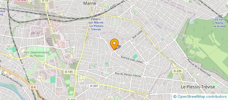 localisation de l'entreprise MONSIEUR RAOUL RODRIGUES à CHAMPIGNY-SUR-MARNE