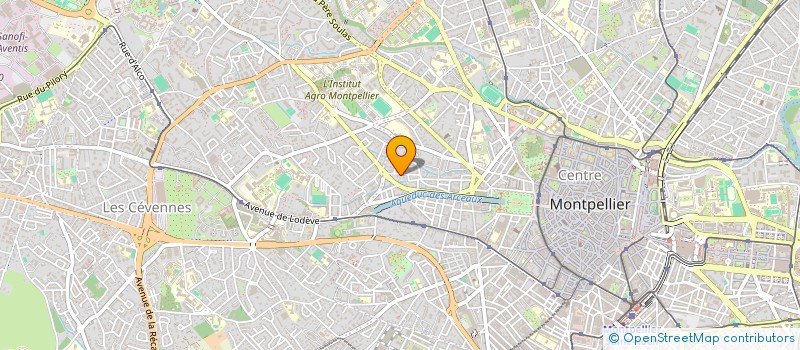 localisation de l'entreprise MONSIEUR RAOUL RODRIGUES à MONTPELLIER