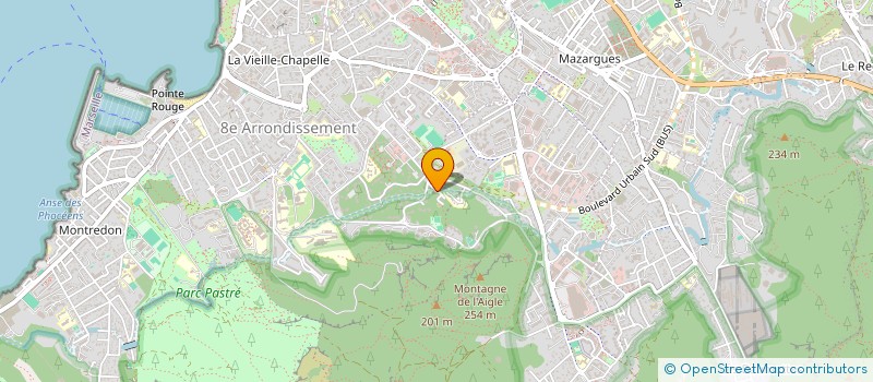 localisation de l'entreprise MONSIEUR RAOUL TAGLIARINI à MARSEILLE 8